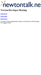 Mobile Screenshot of dev.newtontalk.net